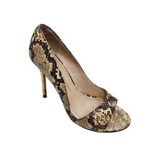Jean-Michel Cazabat‎ Shoes Heels Ola Snake Skin Shoes Women's SIze 36½